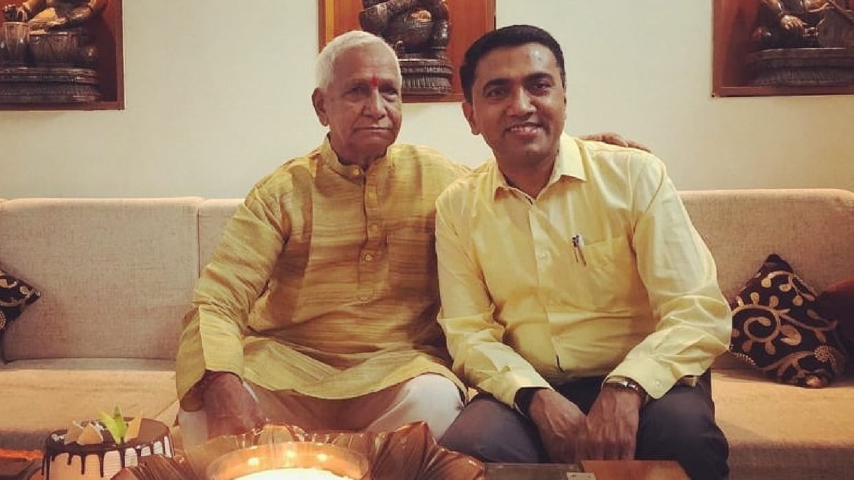 My family not new to being called outsider Goa CM Pramod Sawants father