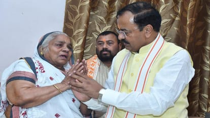 Deputy CM Keshav reached Umesh Pal's house, said on the threat of Al Qaeda - Government is capable of dealing