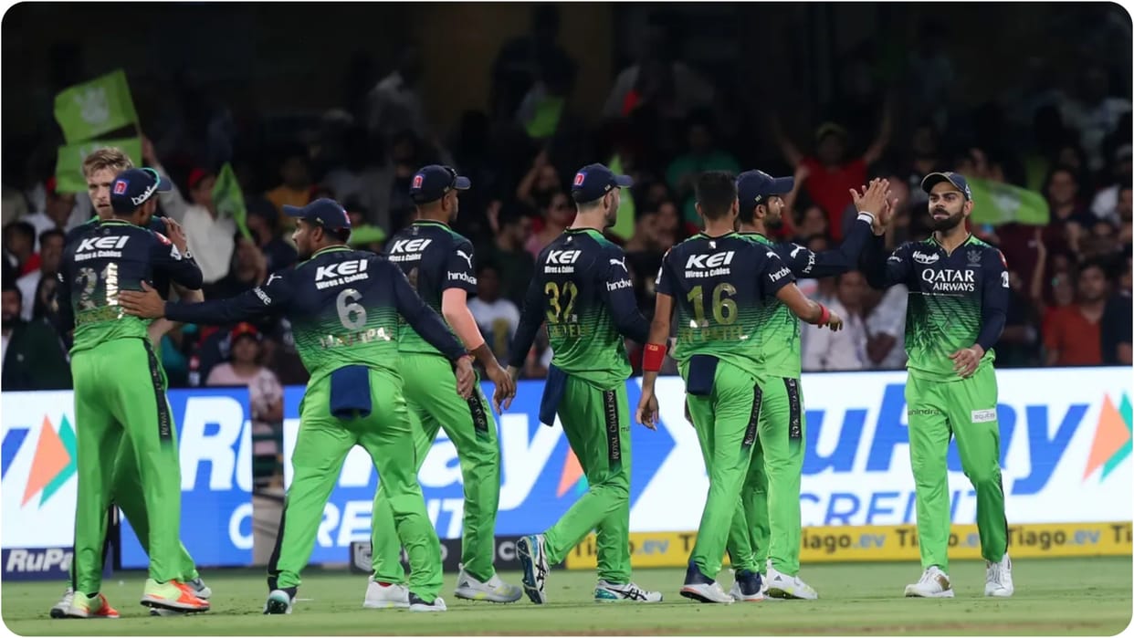 rcb vs rr live cricket score royal challengers bangalore vs rajasthan royals ipl 2023 32nd match updates