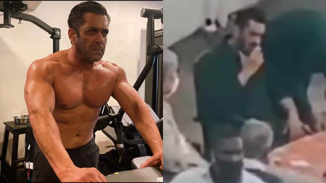 Salman Khan is seen smoking in a viral video from Tiger 3 clip Goes Viral