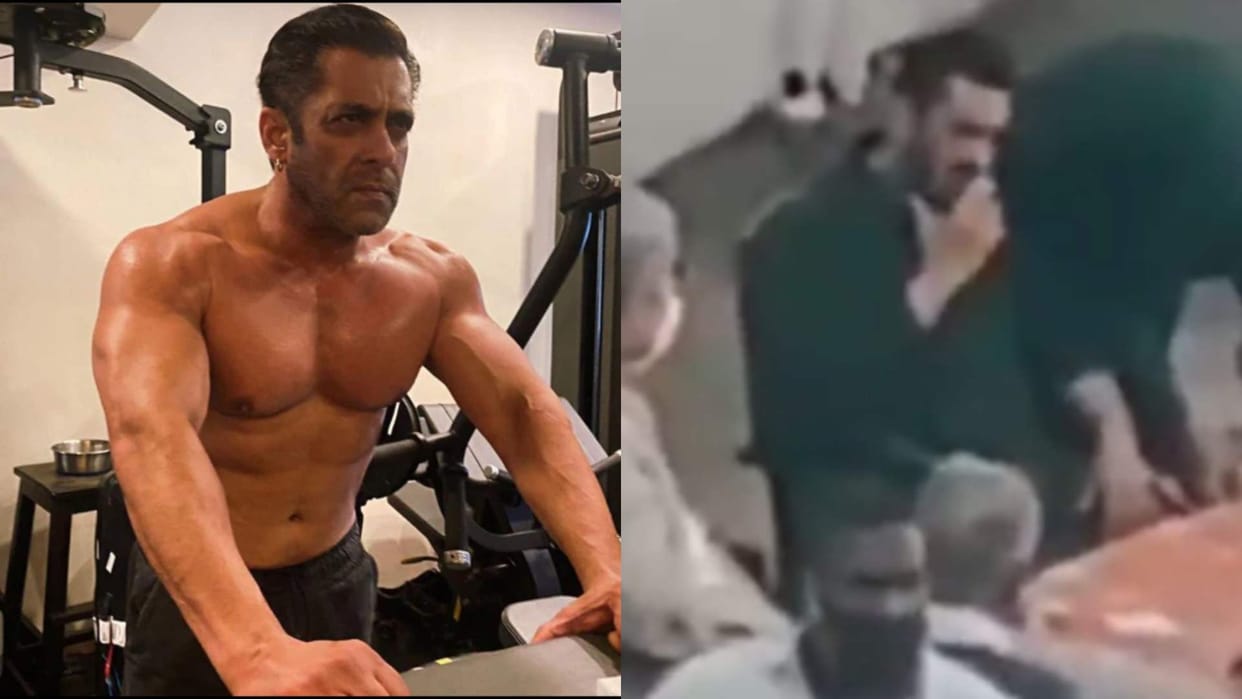 Salman Khan is seen smoking in a viral video from Tiger 3 clip Goes Viral