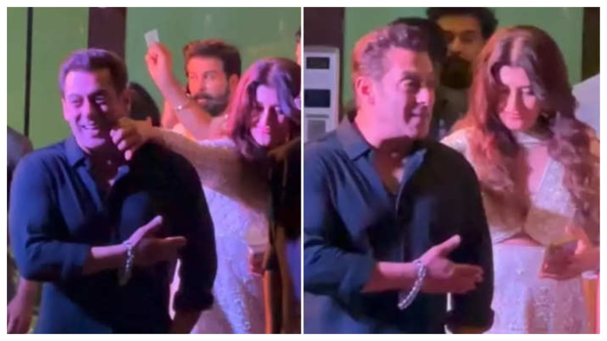 Sangeeta Bijlani Punching ex boyfriend KKBKKJ Fame Salman Khan face video goes viral on social media