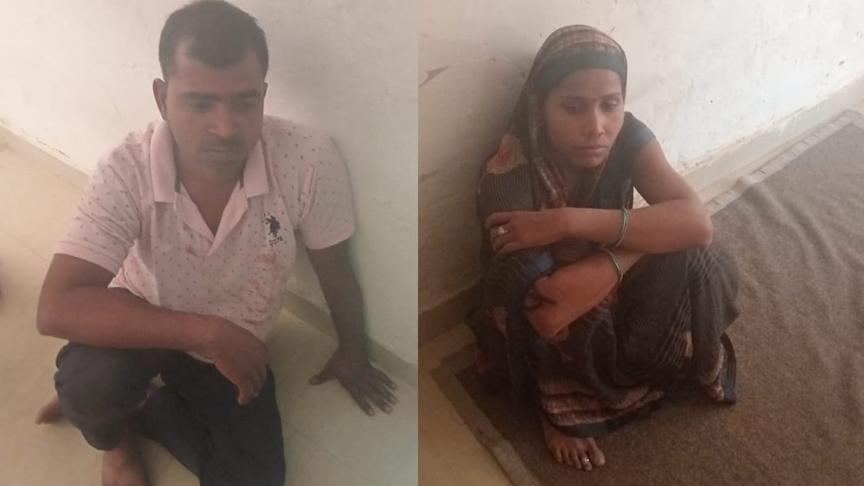 A man murdered by hie beloved in Gosaiganj in Sultanpur.