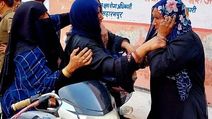 Saharanpur: एक्टिवा-बाइक की टक्कर, एक की मौत, चार साल के मासूम समेत चार घायल Saharanpur: Activa-bike collision, one killed, four including four-year-old children injured