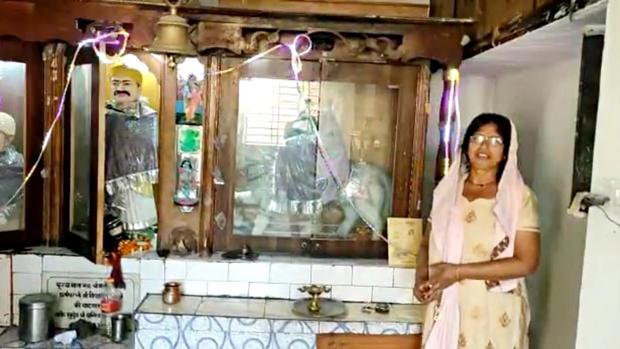 Alwar Crime Theft three temples of Shivji Park area anger among devotees against police-administration