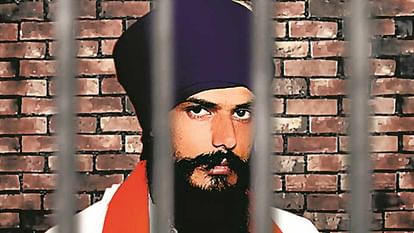 Punjab: Amritpal sat on fast with nine colleagues in jail, wife also sat on strike outside, SGPC said a big thing Amritpal Singh sat on strike with nine associates in Dibrugarh jail