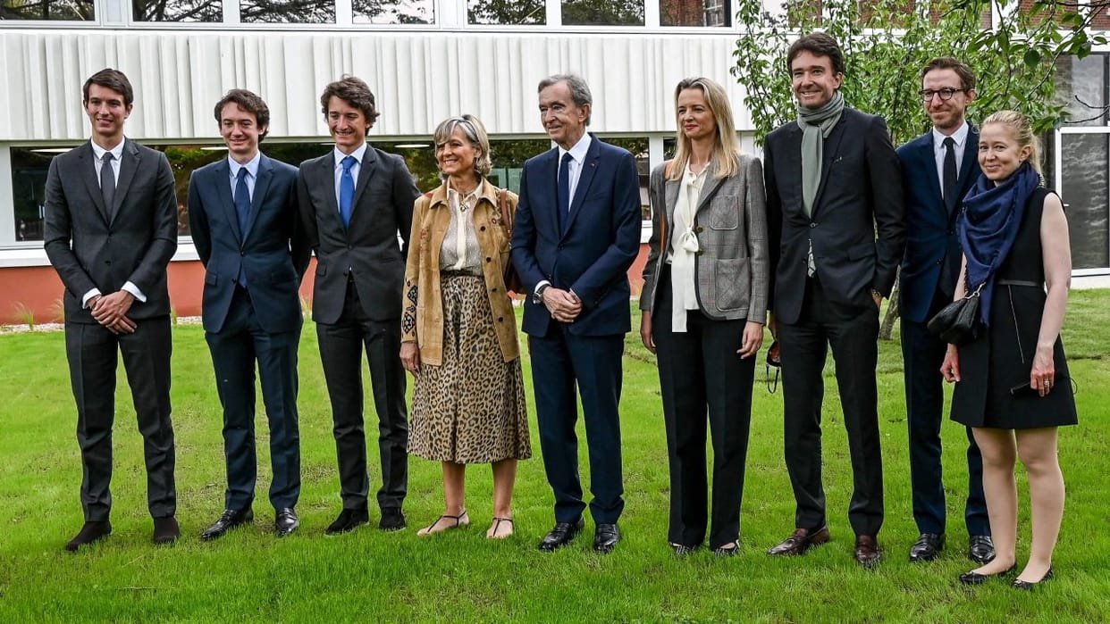 Bernard Arnault Auditions His Five Children Over Lunches To Run Luxury Empire, Claims Report