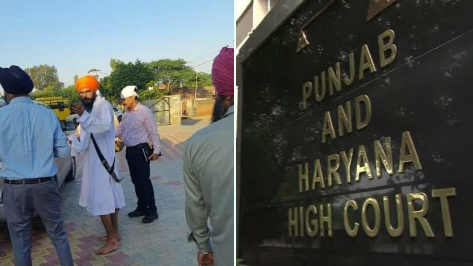 Punjab-Haryana High Court dismissed petition that states Amritpal in illegal custody