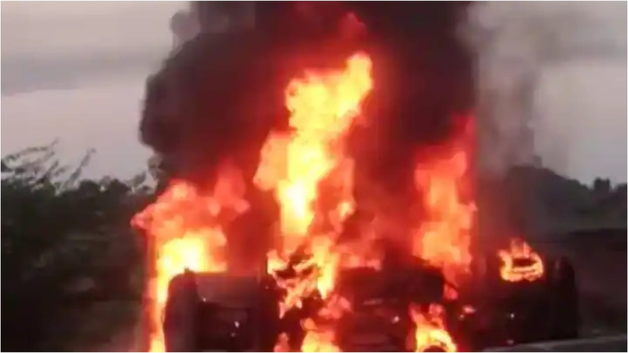 Maharashtra: Fire broke out in a company, three killed and three injured, treatment continues in hospital