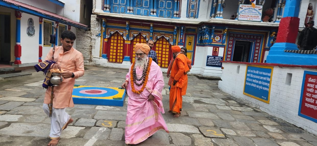 Kedarnath Dham Doors will open on 25th April Kedarnath Rawal Bhimashankar Ling also left for Dham Uttarakhand