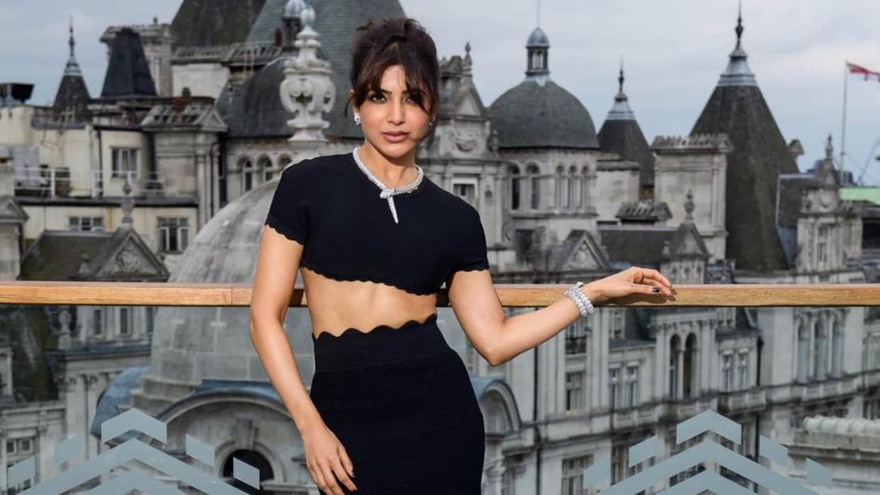 samantha ruth prabhu shares photo from set of citadel indicates her new love story with film action scenes