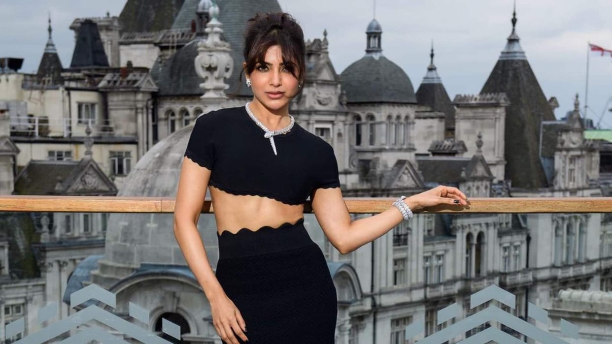 samantha ruth prabhu shares photo from set of citadel indicates her new love story with film action scenes