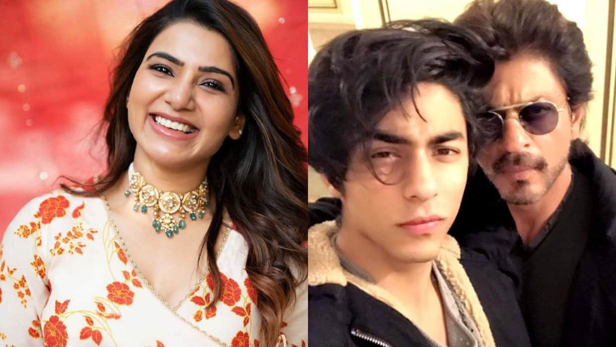 Filmy Wrap Samantha ruth Prabhu Aryan Khan Shah Rukh Khan Vijay Sethupathi Sania Mirza Shaan Ashneer Grover