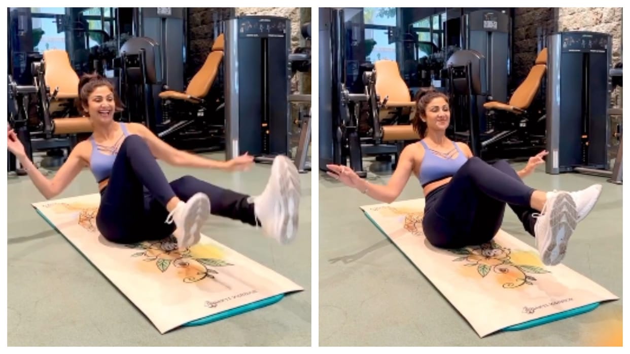 Shilpa Shetty Dance While Workout Ahead of International Dance Day video goes viral