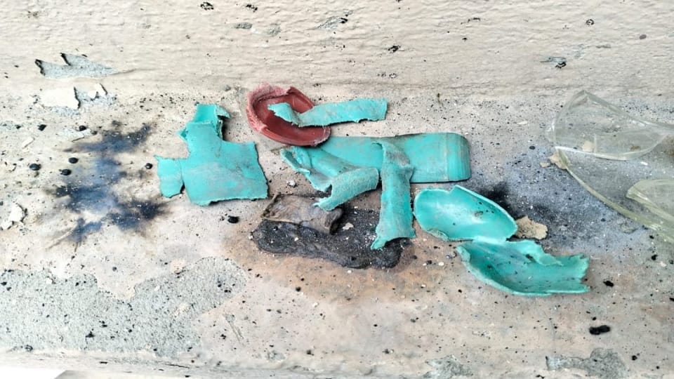 Blast in plastic box in Yamunanagar