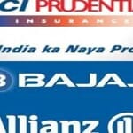 बजाज आलियांज और आईसीआईसीआई प्रूडेंशियल लाइफ इंश्योरेंस।