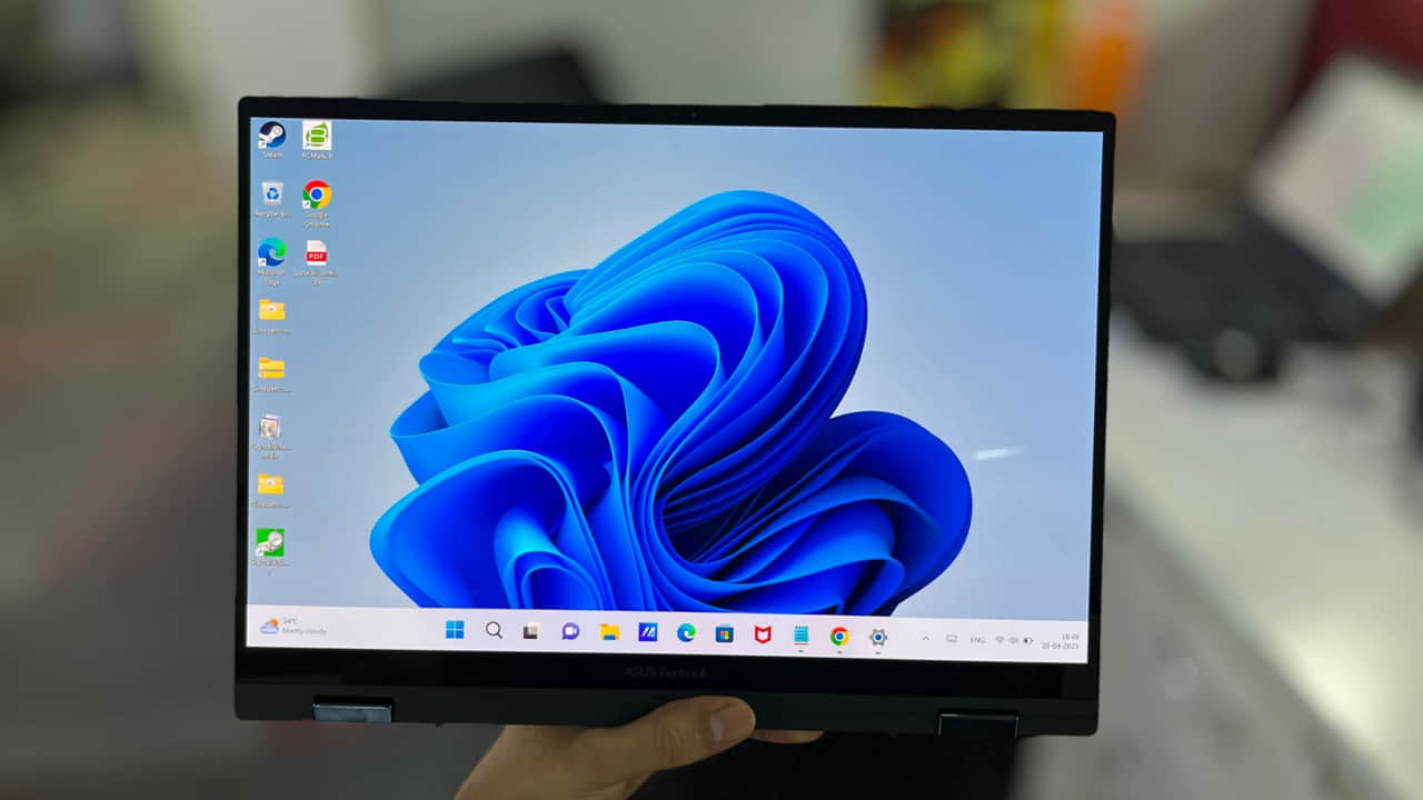 Asus Zenbook 14 Flip Laptop Review in Hindi Check Price and Specifications All Details
