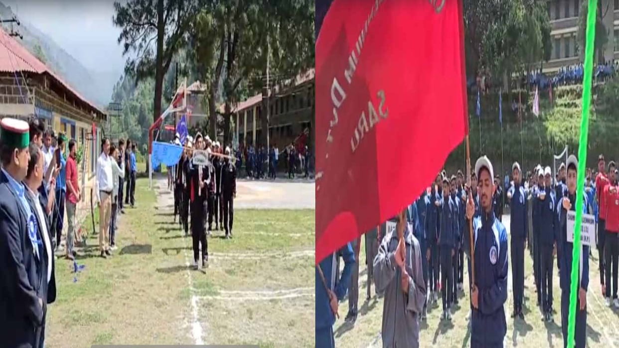 16th district level sports competition for boys started in iti Chamba, 400 players are participating