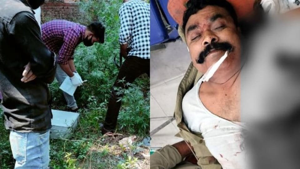 miscreant shot the constable and rescued his partner in lakhimpur kheri