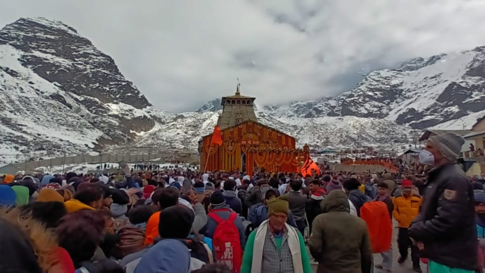 Chardham Yatra 2023: Token system started in Kedarnath 1200 pilgrims visiting in an hour