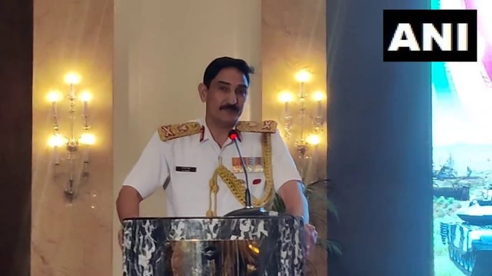 DG Defence Intelligence Agency Lt Gen Dinesh Singh Rana addressed India at Iran Army Day celebrations