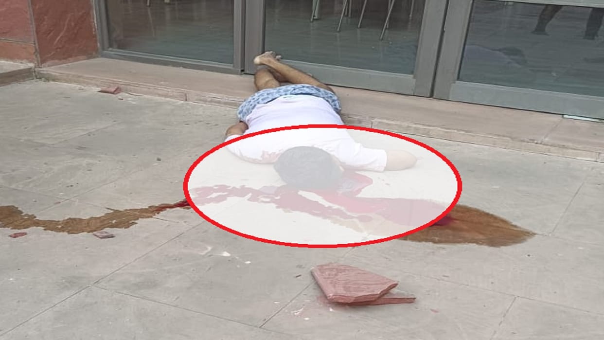 Death by falling from the hotel window: Came to Varanasi in connection with work, party was going on in the ro