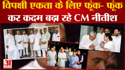 Opposition Unity: CM Nitish is taking steps for opposition unity. Mamata-Kejriwal