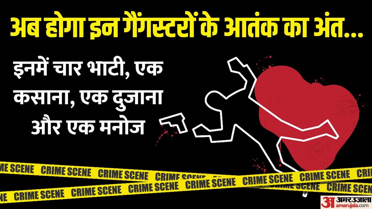 Preparing to destroy seven gangs of Noida UP government prepared mafia list