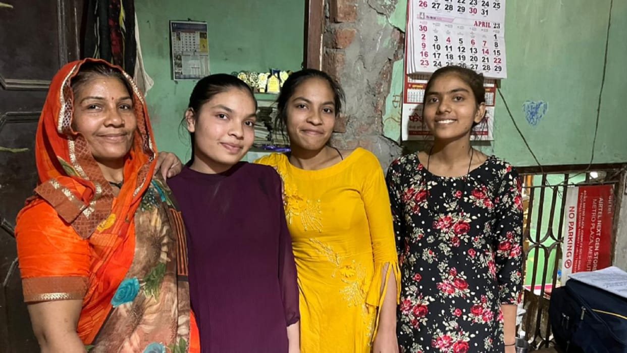 UP Board 10th 12th Result: Laborers drivers and helpers have daughters and sons have topped in Meerut