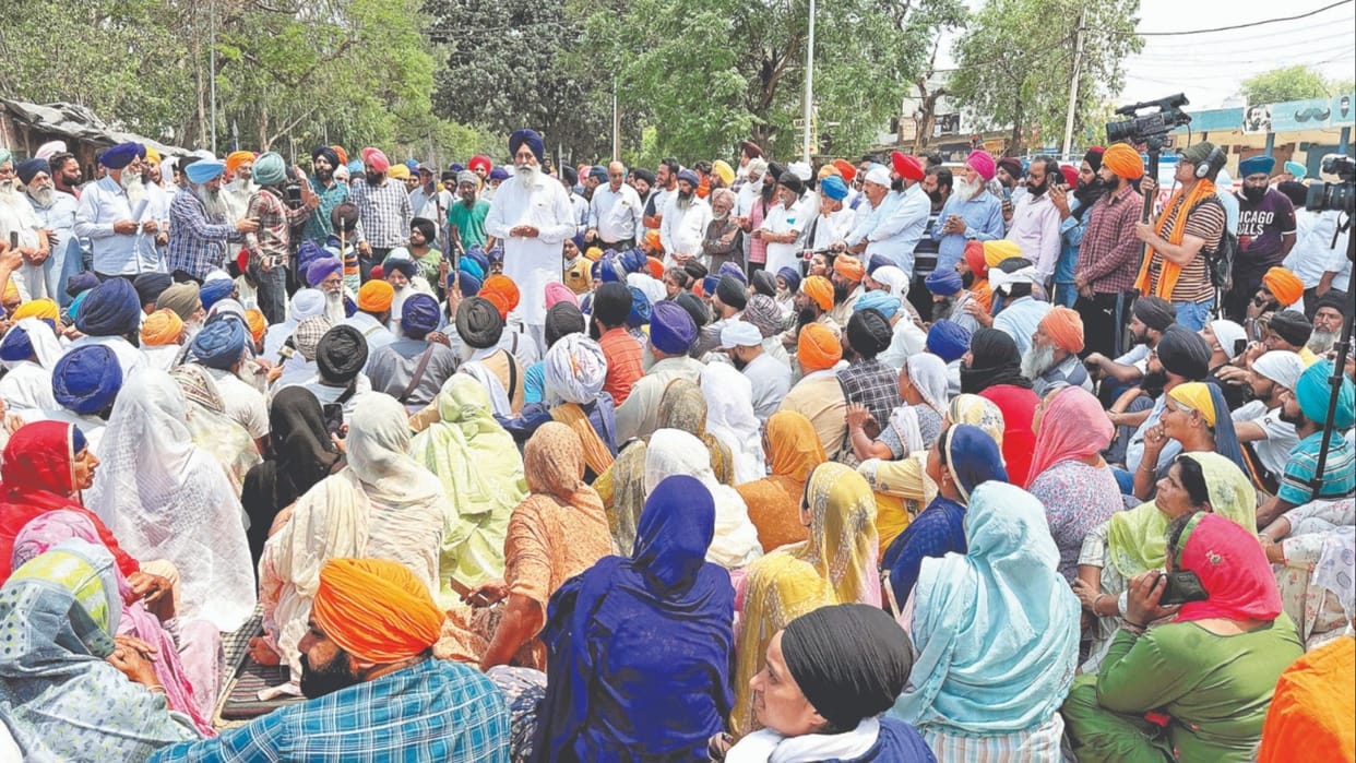 Morinda sacrilege case: protest ended After the case was filed against the servant and the member of the trust
