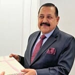 ब्रिटेन पहुचे केंद्रीय मंत्री जितेंद्र सिंह।