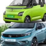 MG Comet EV vs Tata Tiago EV