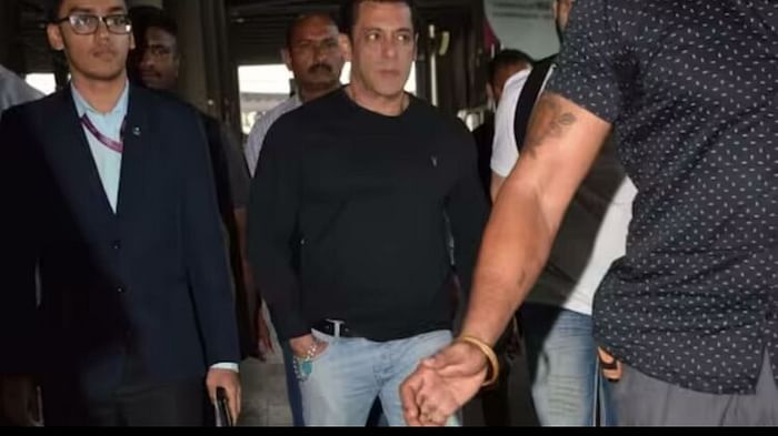 kisi ka bhai kisi ki jaan actor salman khan returns to mumbai from dubai amidst tight security goes viral see