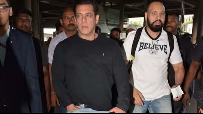 kisi ka bhai kisi ki jaan actor salman khan returns to mumbai from dubai amidst tight security goes viral see