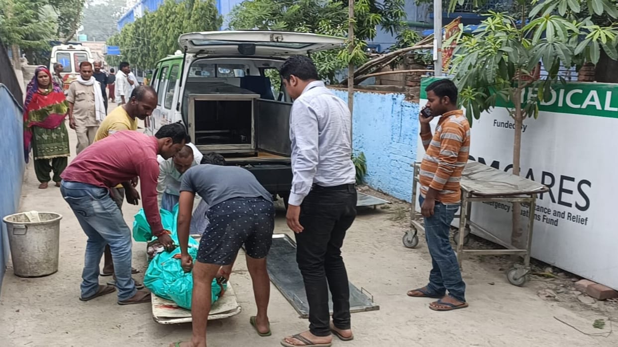 Bihar Road Accident Farmer death in Begusarai