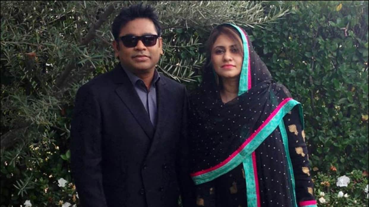 A R Rahman Asked wife to talk in Tamil not in Hindi Video went viral on Social media
