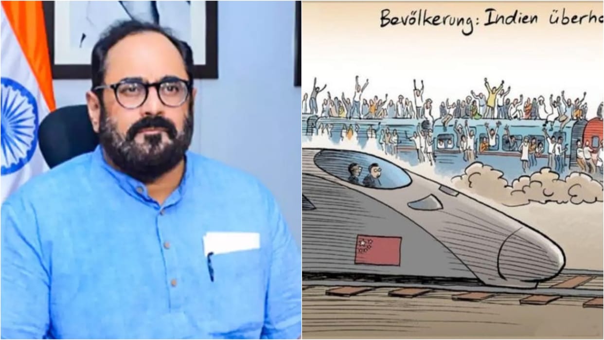 Indian ministers rebuke German magazine Der Spiegel for ‘racist’ cartoon mocking population size