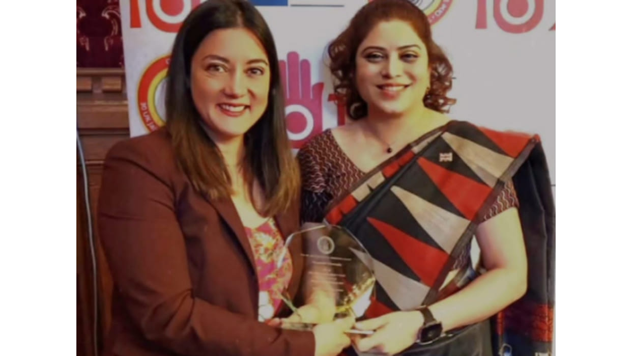 Ratlam's daughter honored in UK Parliament, Young Achievers Award in House of Commons, hailed India