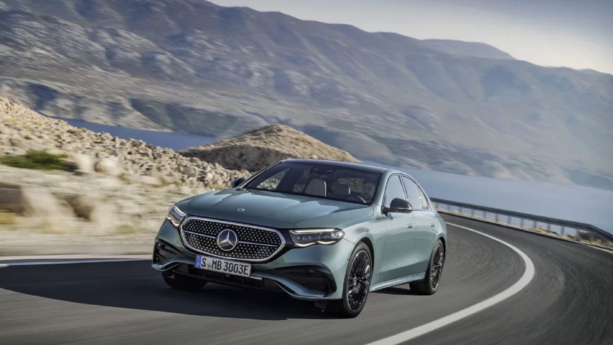 Mercedes Benz unveils new E-Class 2024 luxury sedan with AI technology and level 4 ADAS Features