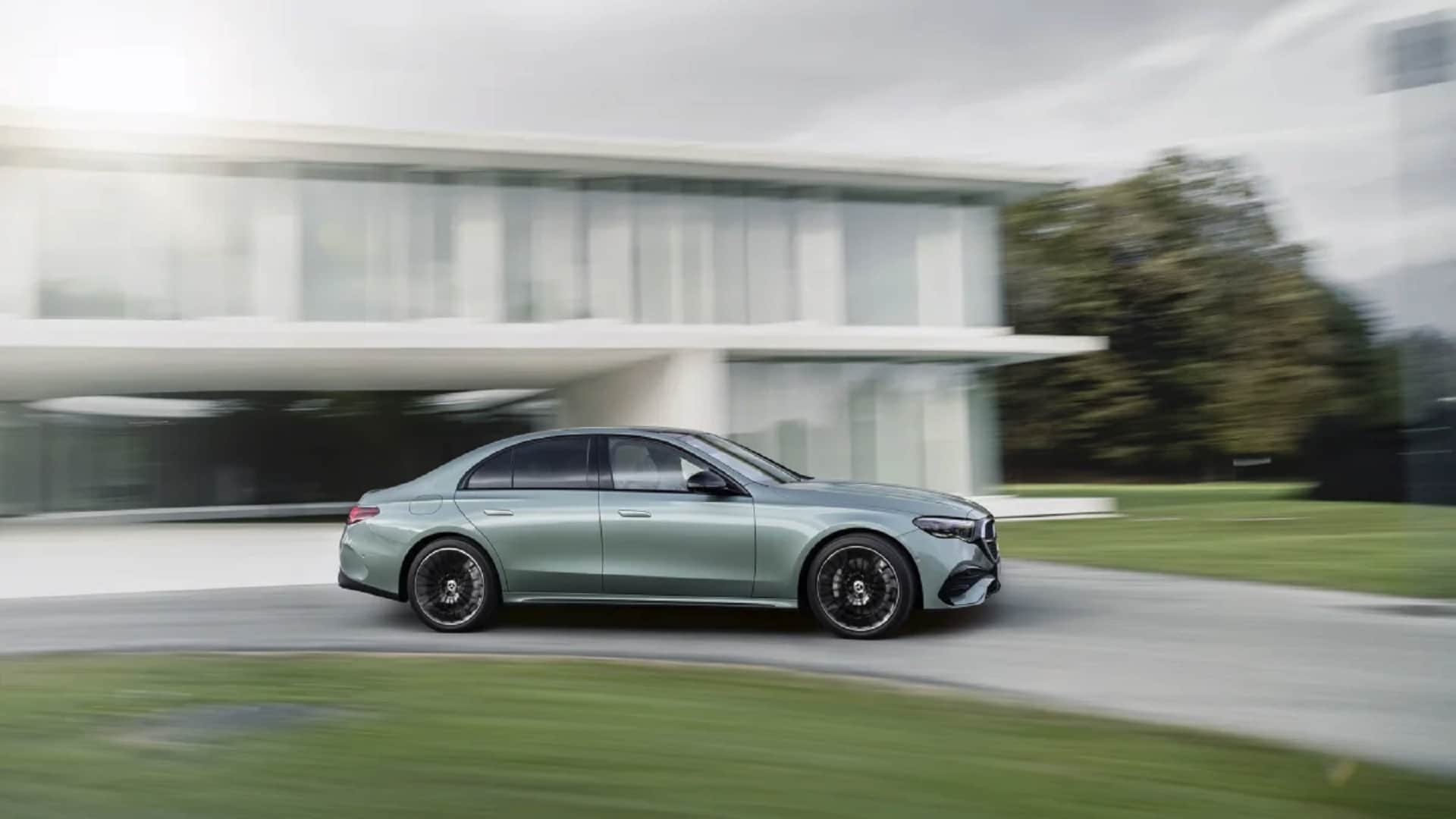 Mercedes Benz unveils new E-Class 2024 luxury sedan with AI technology and level 4 ADAS Features