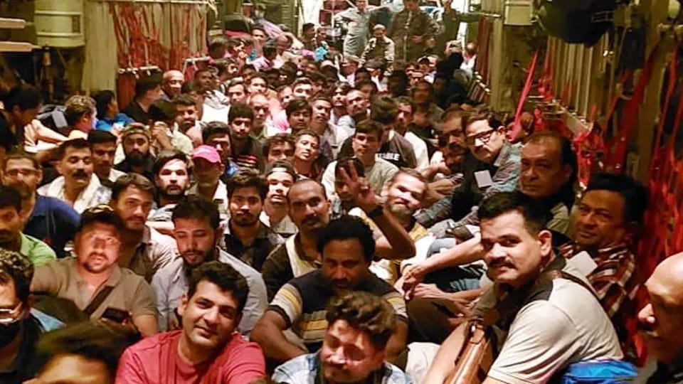 Operation Kaveri : Third Batch Of 135 stranded Indians Reaches Saudi Arabia