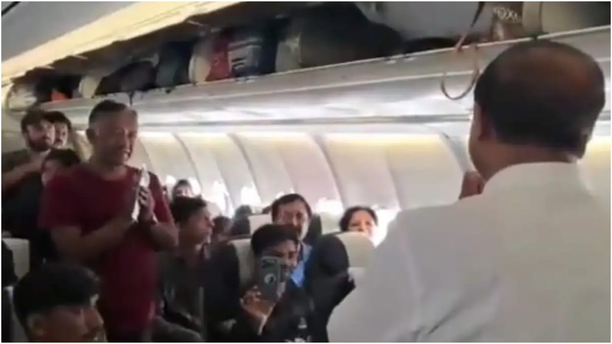First flight carrying Indian nationals who were evacuated from Sudan lands in Delhi See PM Modi Message Update