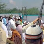 तालिबानी अंदाज में की हवाई फायरिंग
