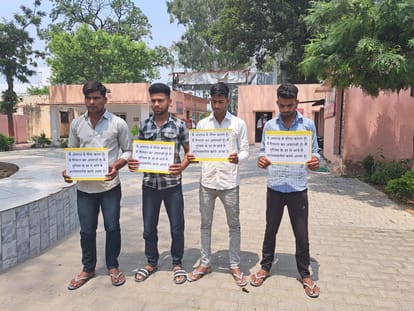 Saharanpur: Fearing of encounter four gangsters reached to surrender police station