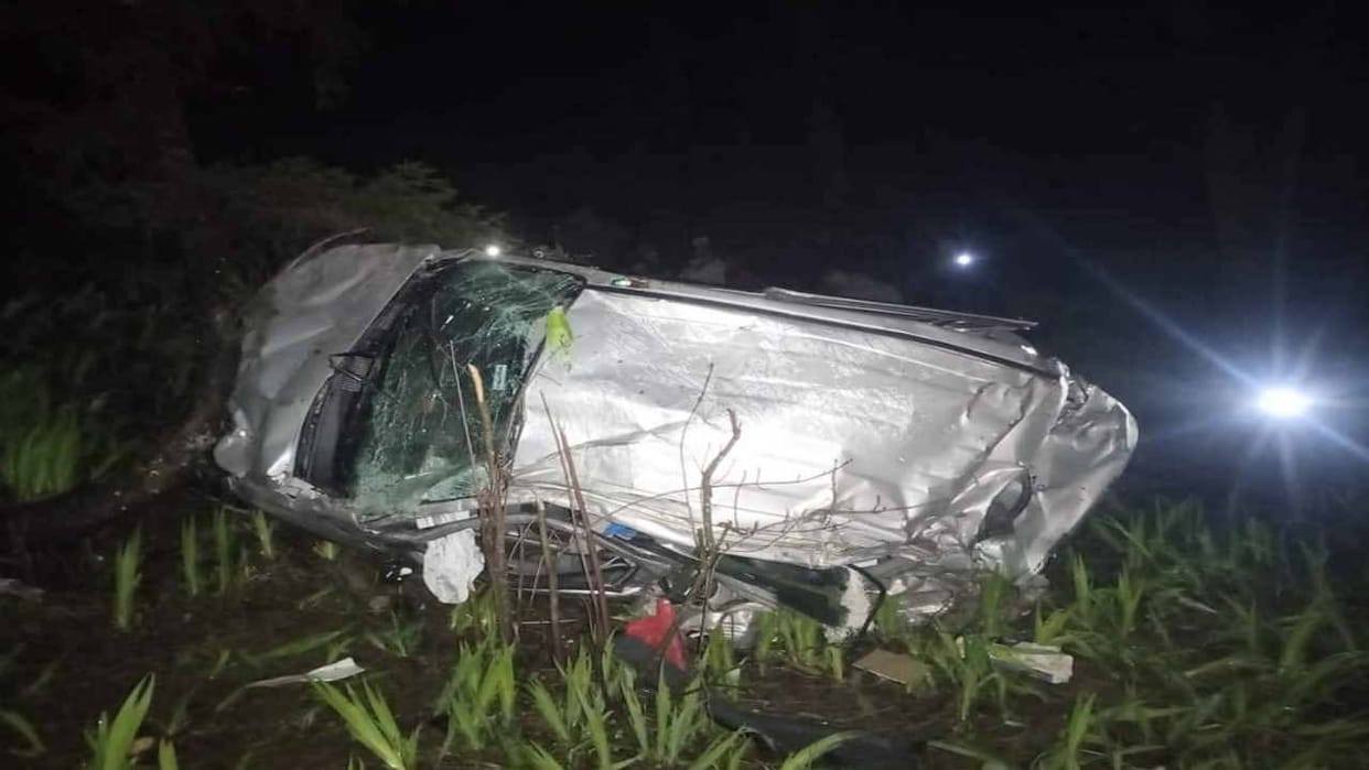 Car fell into deep gorge in saraj mandi himachal, two died
