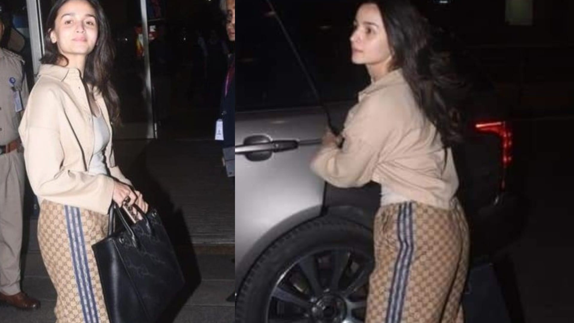 Fashion Alia Bhatt expensive luxury bag and pants Gucci bag collection worth 2 lakh