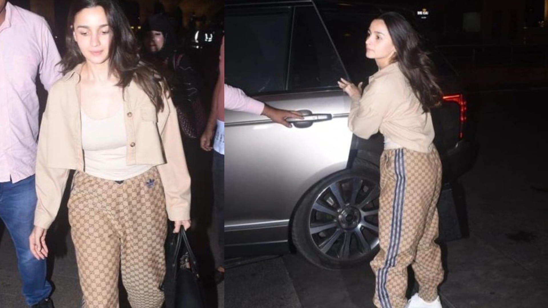 Fashion Alia Bhatt expensive luxury bag and pants Gucci bag collection worth 2 lakh