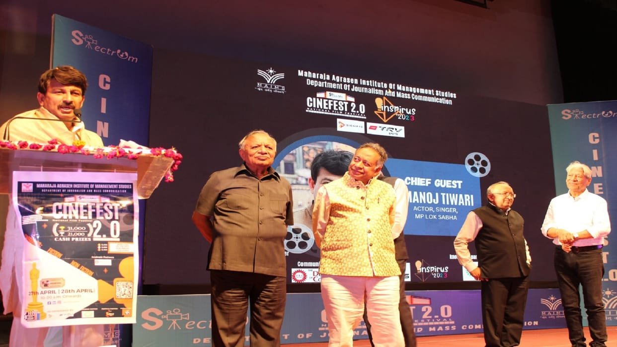 Film Fest organized Two-day program Maharaja Agrasen Institute Management