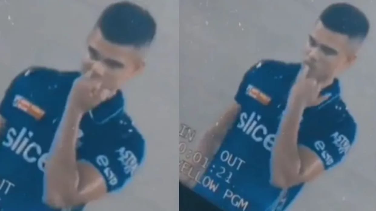 IPL 2023: Arjun Tendulkar trolls after this act during match, fans social media users troll him! Watch VIDEO