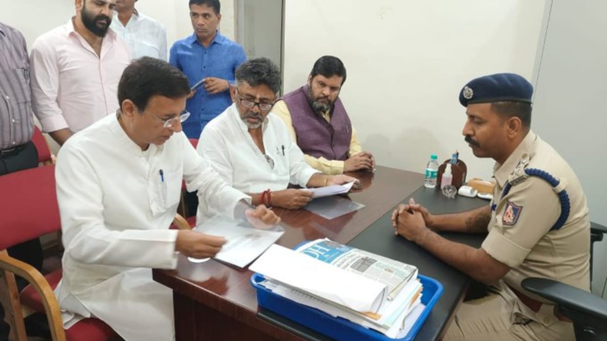 karnataka election 2023 news updates congress file fir against bjp leader amit shah